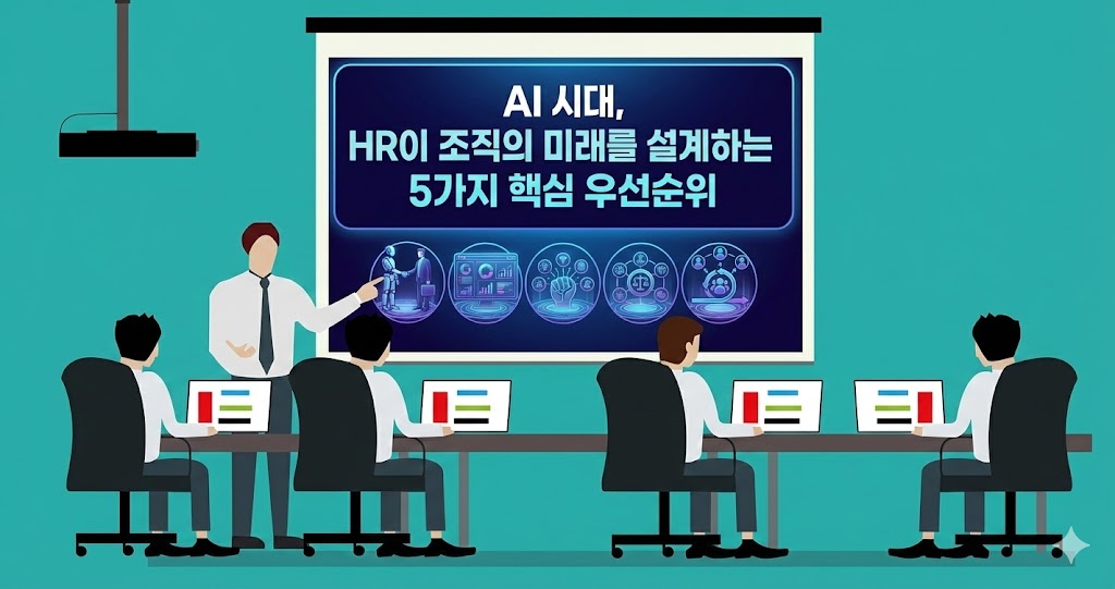 AI 시대, HR이 조직의 미래를 설계하는 5가지 핵심 우선순위와 HR 트렌드 11