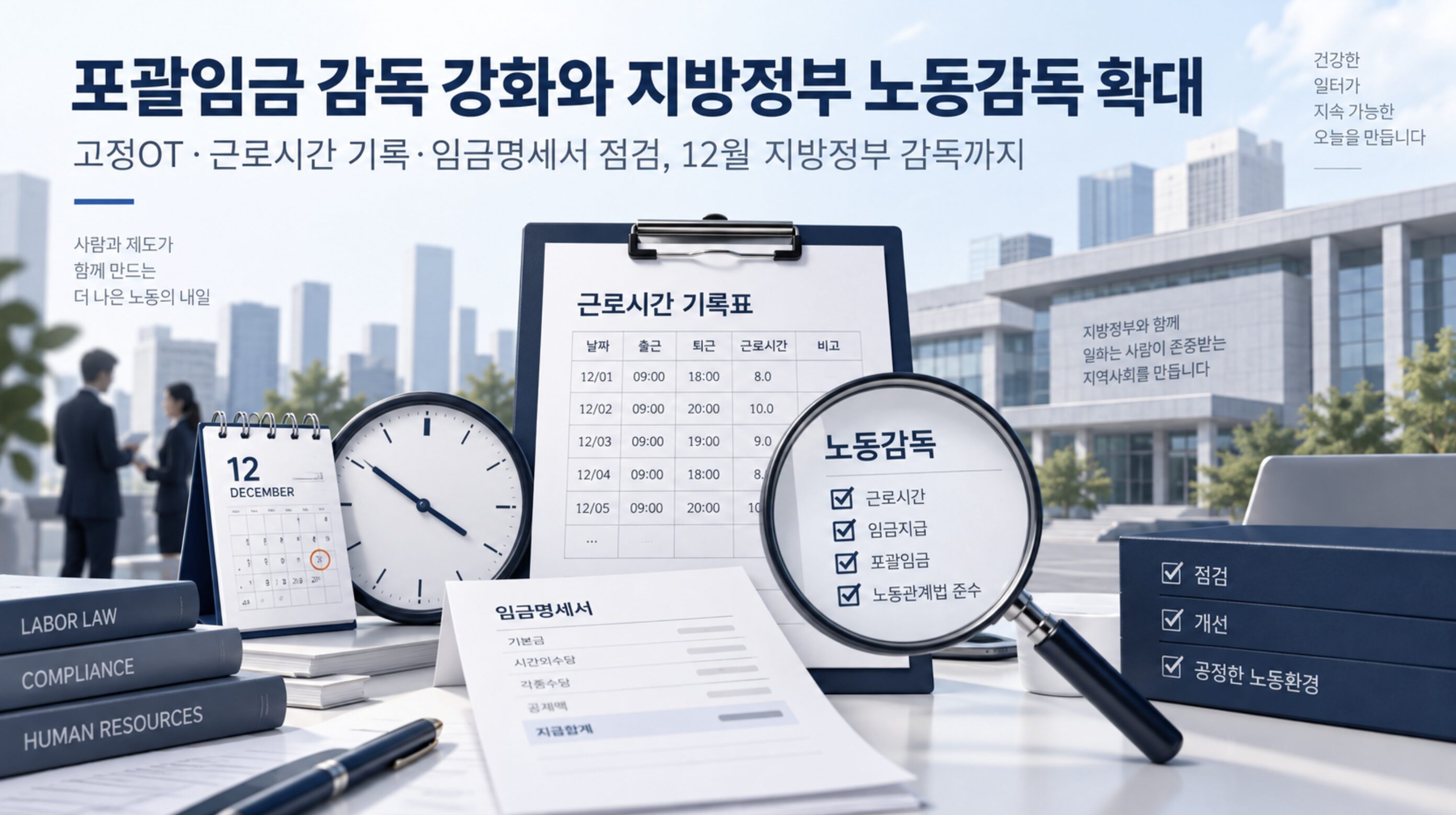 포괄임금 오남용 감독